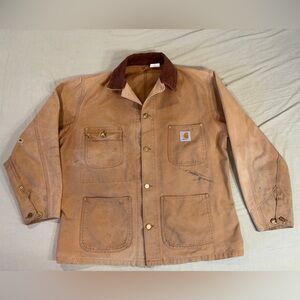 1995 Carhartt Brown Duck Unlined Coat (6C)